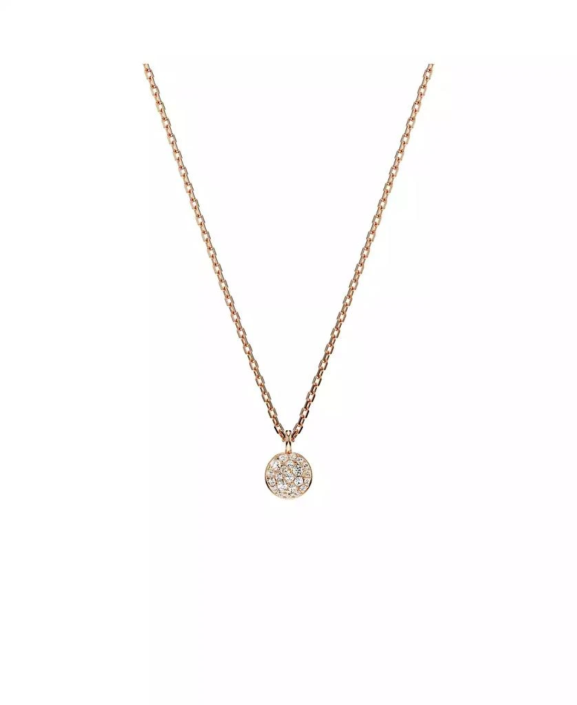 商品Swarovski|White, Rhodium Plated or Rose-Gold Tone or Gold-Tone Meteora Layered Pendant Necklace,价格¥1428,第3张图片详细描述