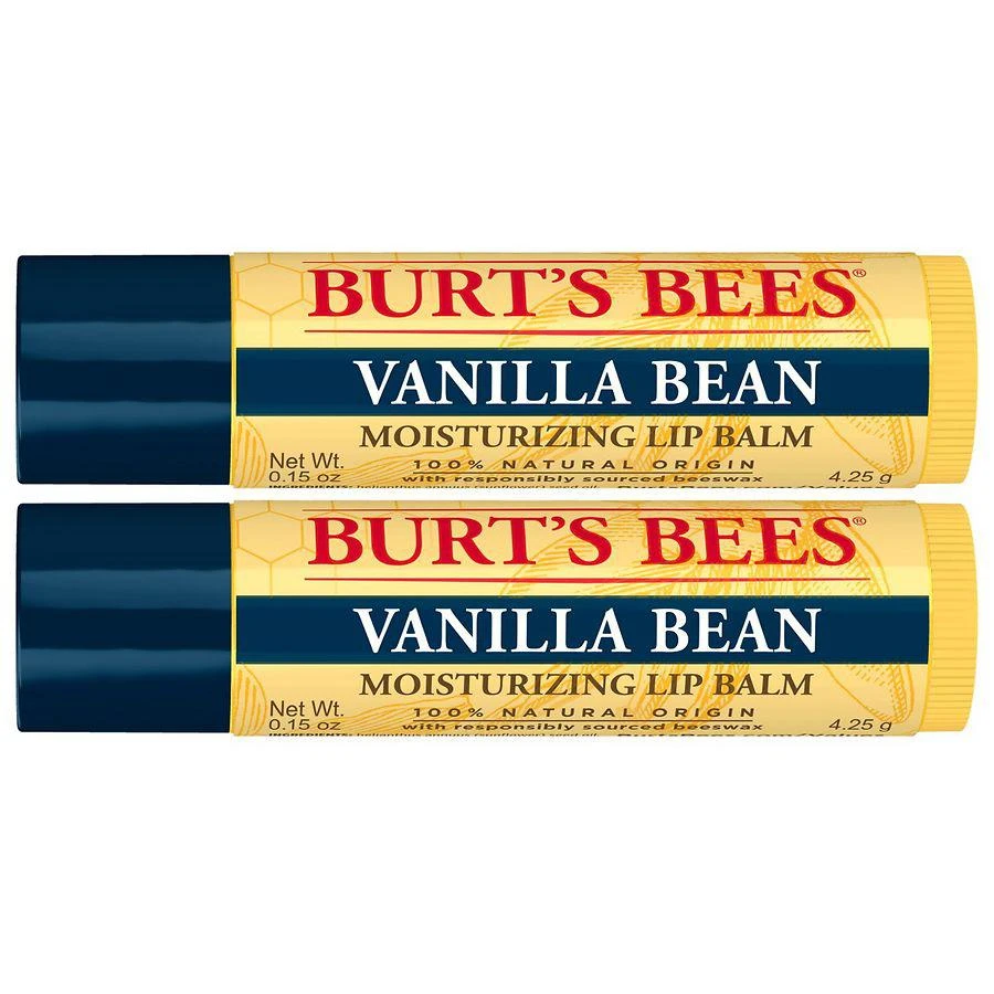 商品Burt's Bees|100% Natural Origin Moisturizing Lip Balm Vanilla Bean,价格¥62,第5张图片详细描述