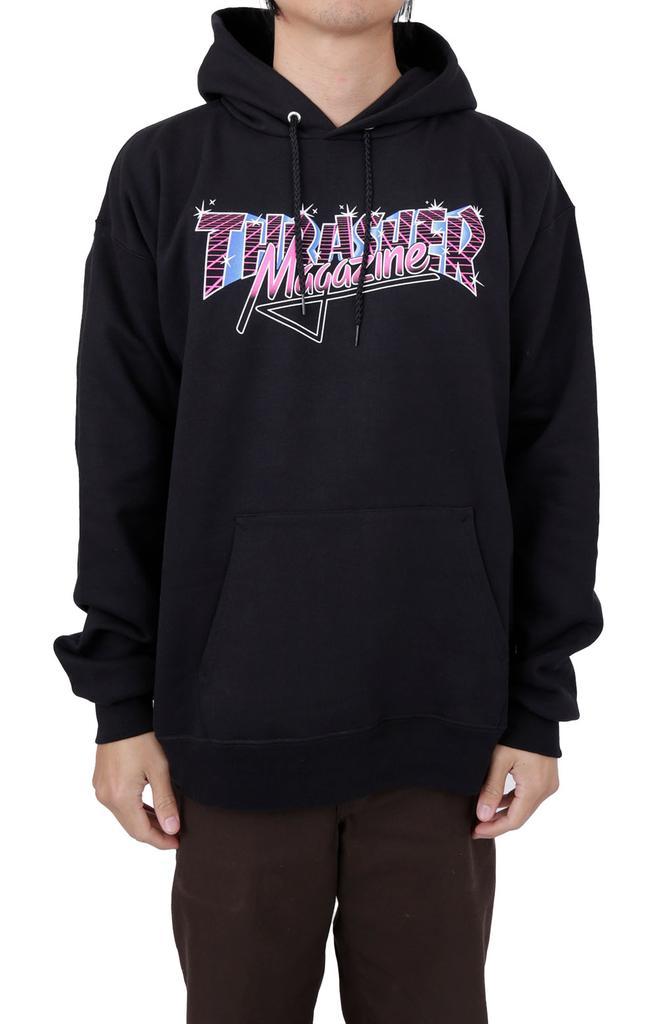 商品Thrasher|Vice Logo Pullover Hoodie - Black,价格¥244,第1张图片