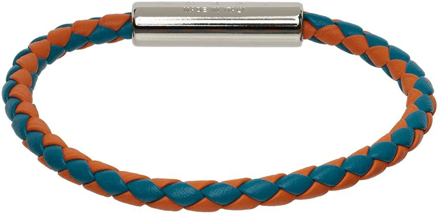 商品Marni|Blue & Orange Braided Bracelet,价格¥539,第1张图片