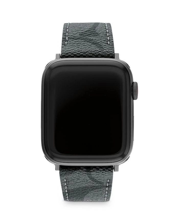 商品Coach|Apple Watch© Signature Canvas Strap, 42mm & 44mm,价格¥715,第1张图片详细描述