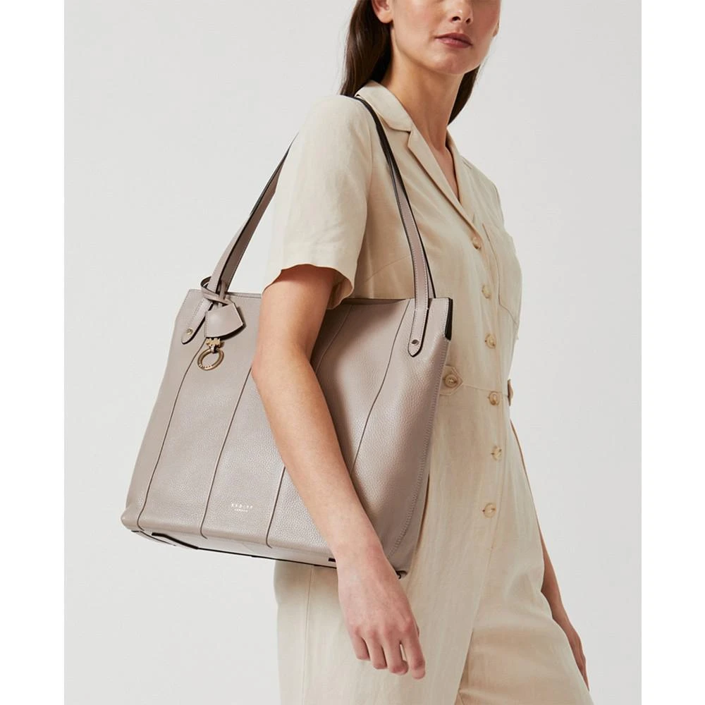 商品Radley|Women's Eaton Mews Large Leather Ziptop Tote Bag,价格¥2335,第3张图片详细描述