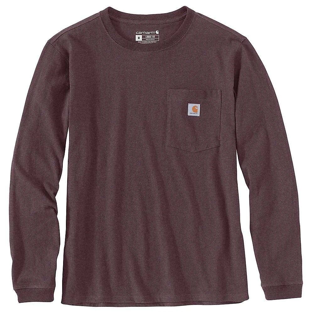 商品Carhartt|Carhartt Women's Loose Fit Heavyweight LS Pocket T-Shirt,价格¥157,第2张图片详细描述