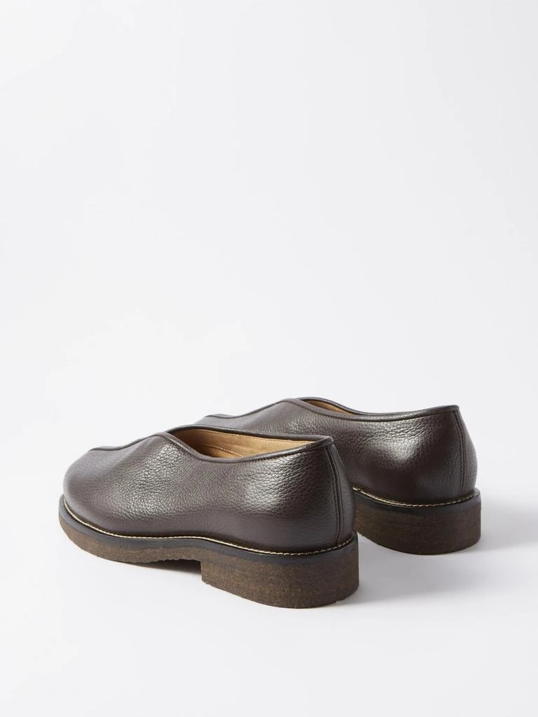 商品Lemaire|Piped leather slip-on shoes,价格¥3531,第5张图片详细描述