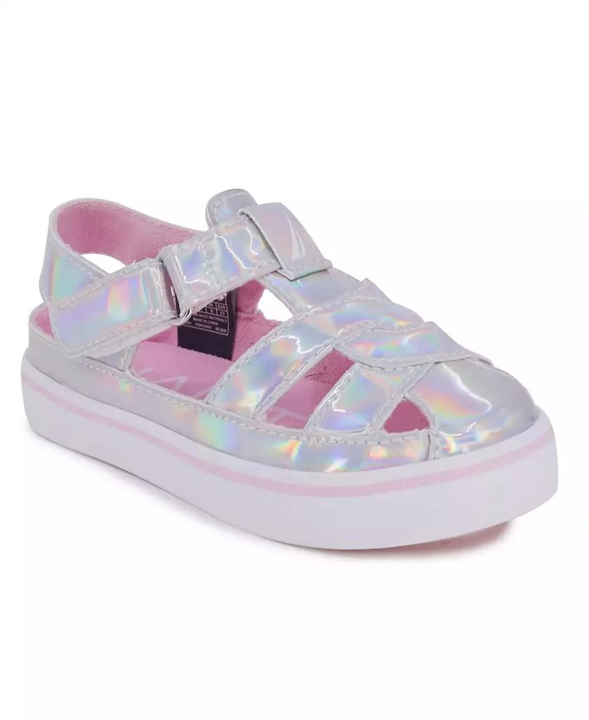 商品Nautica|Toddler and Little Girls Mikkel Slide Sandals,价格¥147,第1张图片