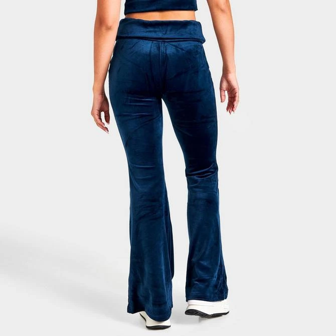Women's Juicy Couture Monogram Velour Flare Leggings 商品