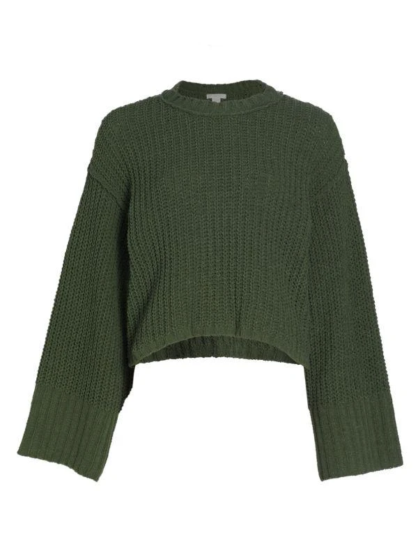 Boxy Cropped Rib Sweater 商品