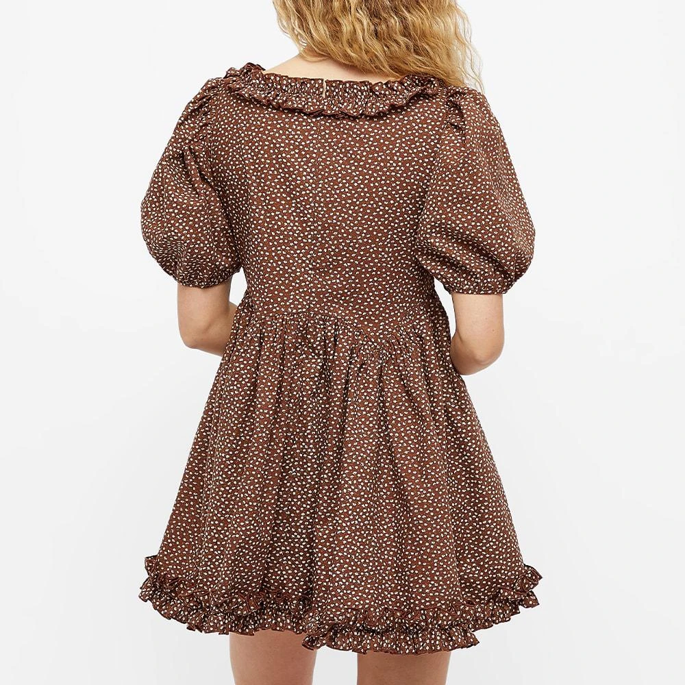 商品Sandy Liang|Sandy Liang Floral Print Egret Dress,价格¥2133,第4张图片详细描述