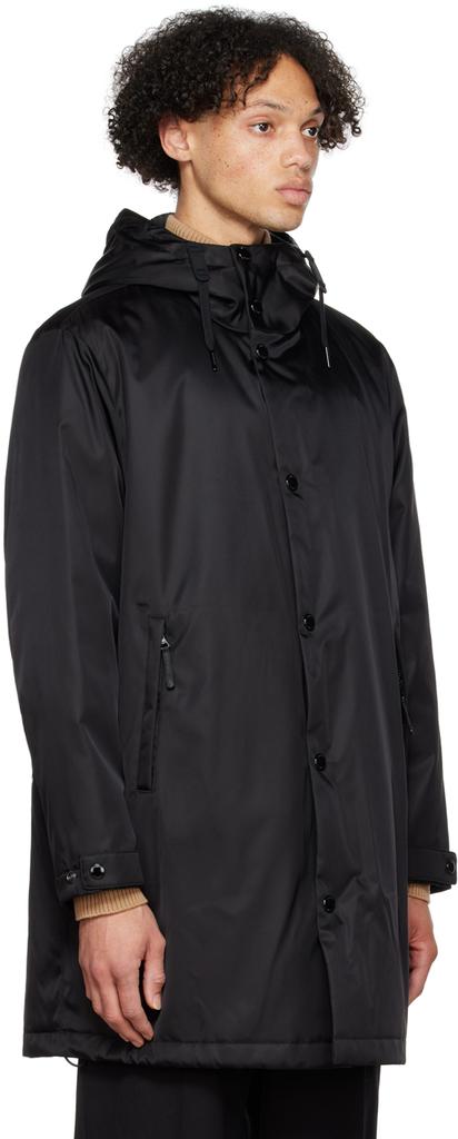 黑色 Anderton EKD 大衣商品第2张图片规格展示