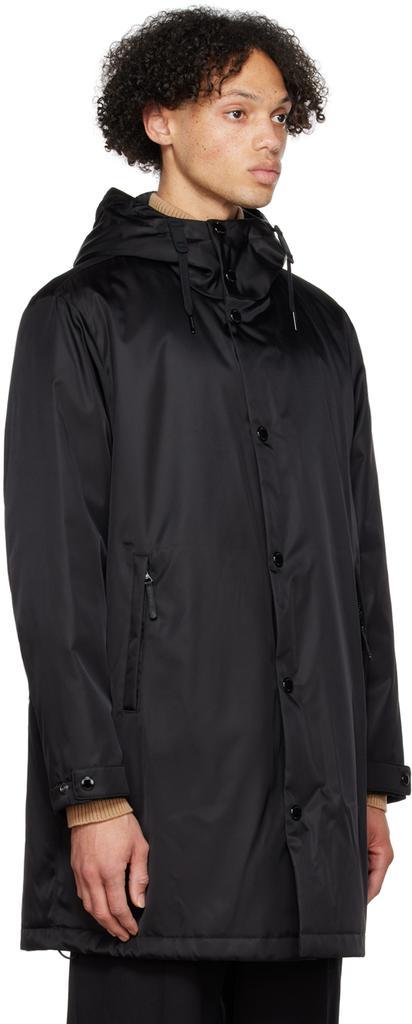 商品Burberry|黑色 Anderton EKD 大衣,价格¥11876,第4张图片详细描述