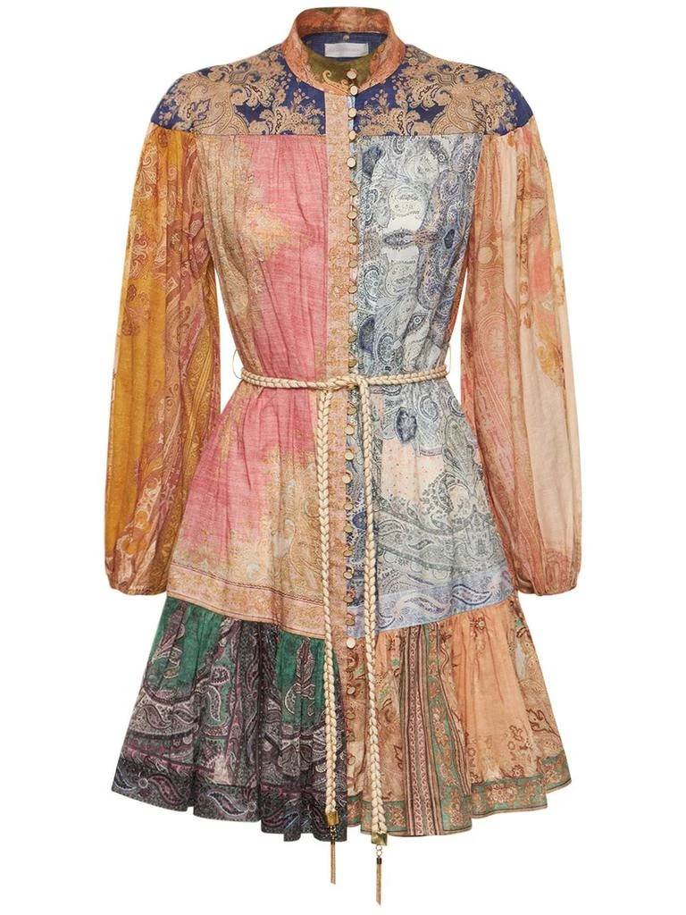 商品Zimmermann|Anneke Printed Cotton Mini Dress,价格¥3487,第1张图片
