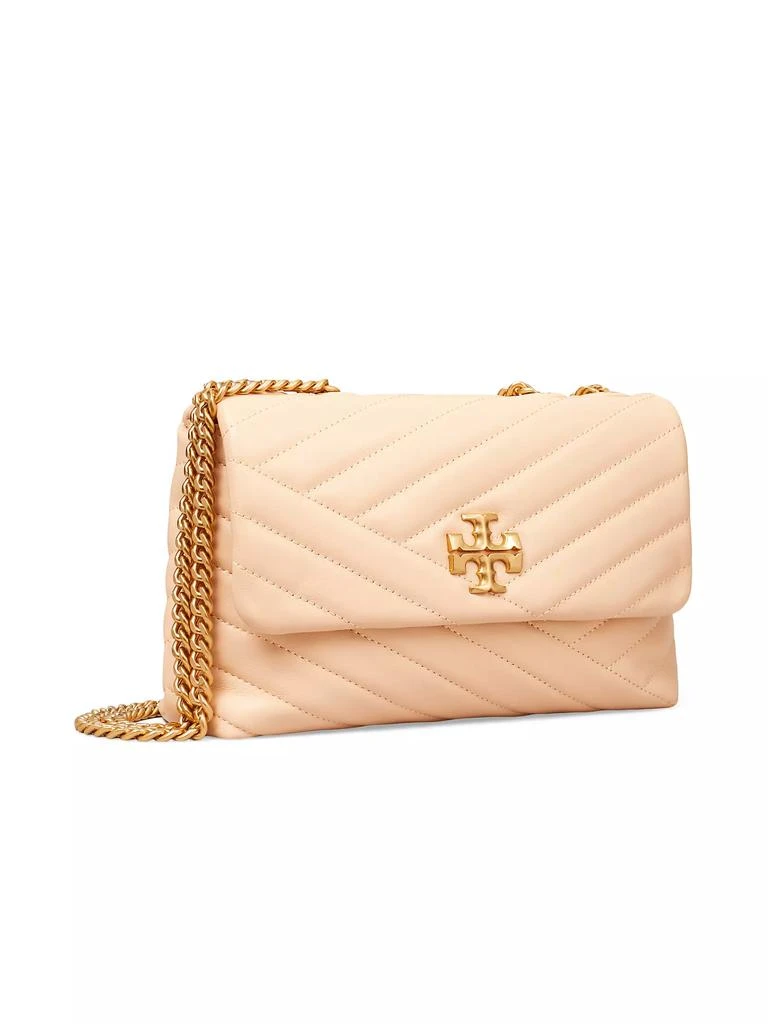 商品Tory Burch|Mini Kira Chevron-Quilted Top Handle Leather Wallet,价格¥2798,第2张图片详细描述