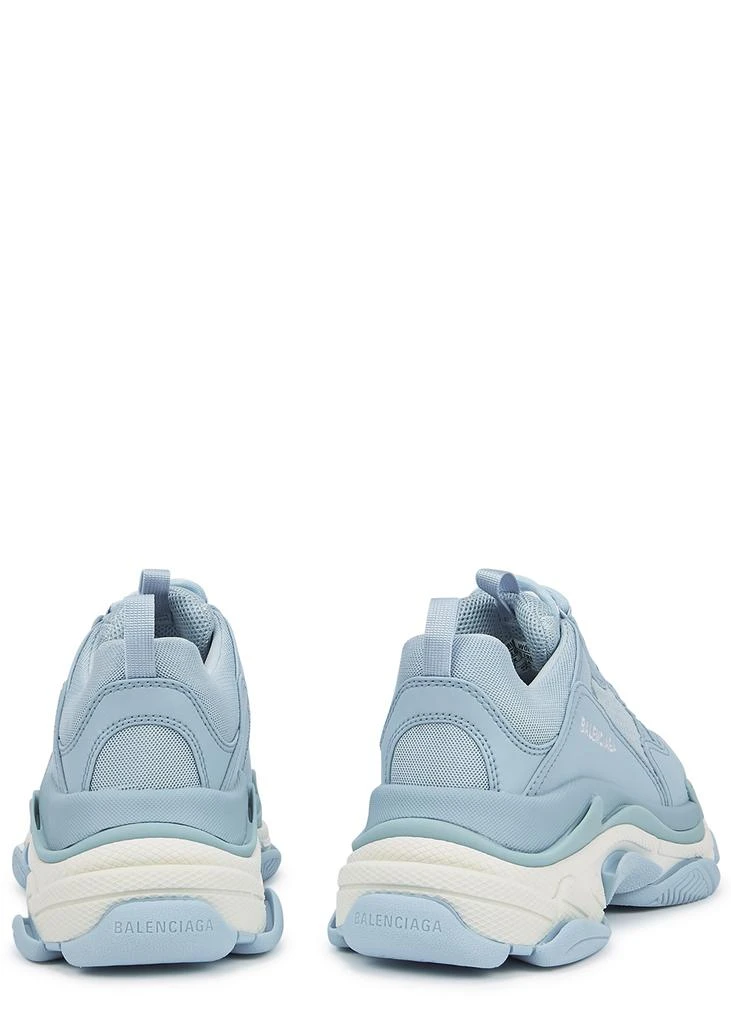 商品Balenciaga|Triple S blue mesh and leather sneakers,价格¥4028,第3张图片详细描述