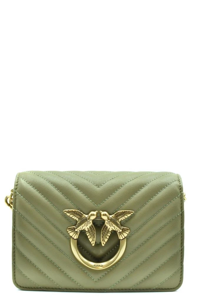 商品PINKO|Pinko Womens Green Other Materials Shoulder Bag,价格¥3401,第1张图片