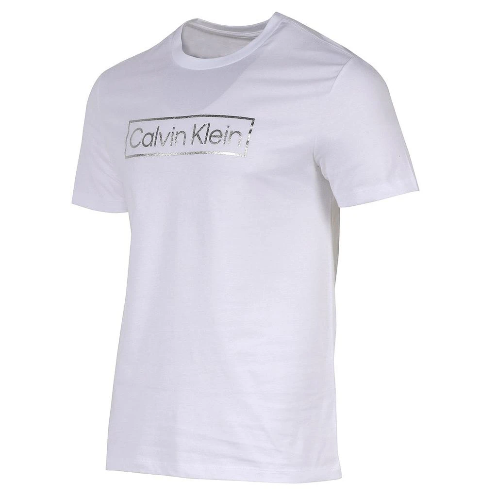 商品Calvin Klein|Calvin Klein Men's Short Sleeve Iconic Foil Boxed Tee,价格¥76,第2张图片详细描述