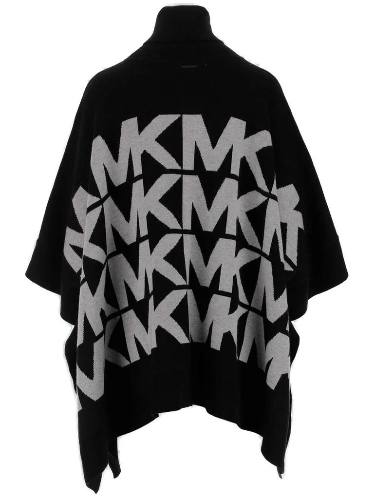 商品Michael Kors|Michael Michael Kors Logo Intarsia Poncho,价格¥2079,第2张图片详细描述