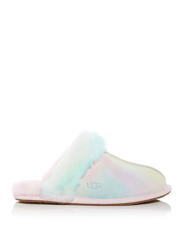 商品UGG|Women's Scuffette II Watercolors Shearling Mule Slippers,价格¥553,第2张图片详细描述