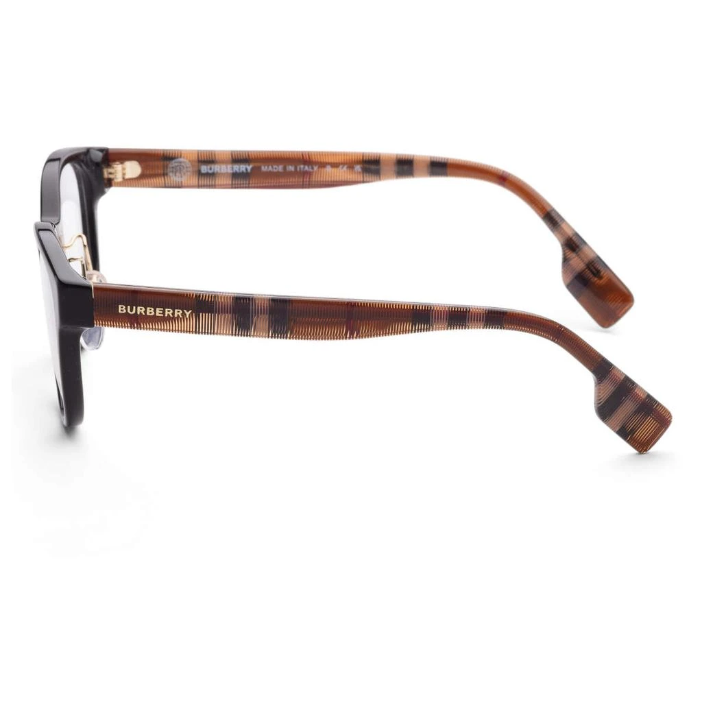 商品Burberry|Burberry 黑色 方形 眼镜,价格¥591,第2张图片详细描述