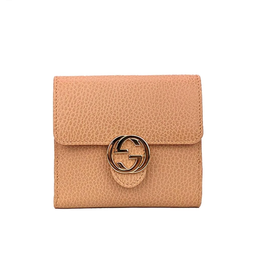 商品Gucci|Gucci Women's  Beige Leather Wallet,价格¥8923,第1张图片