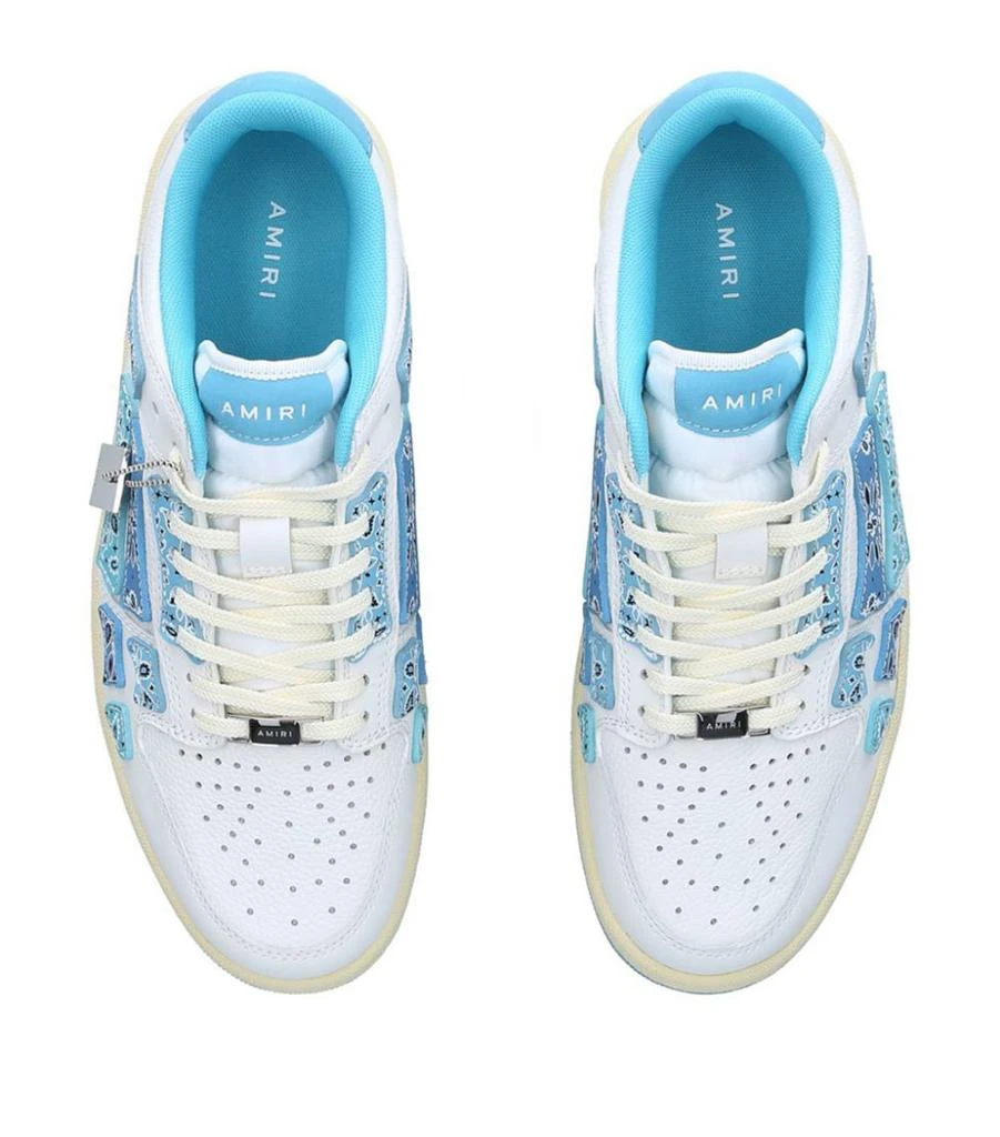商品AMIRI|Leather Skeleton Low-Top Sneakers,价格¥3350,第4张图片详细描述
