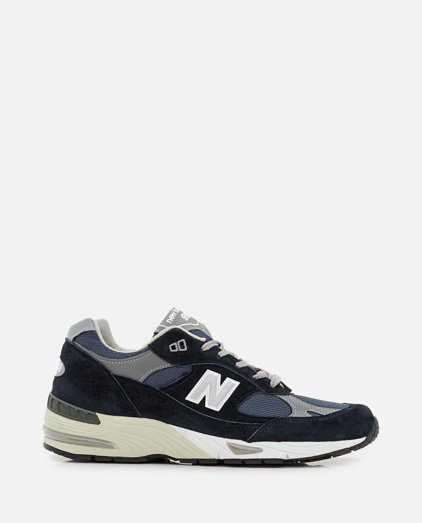 商品New Balance|MADE IN UK 991 LEATHER SNEAKERS,价格¥1992,第1张图片