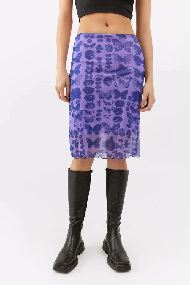 商品Urban Outfitters|UO Gabriella Layered Midi Skirt,价格¥113,第2张图片详细描述