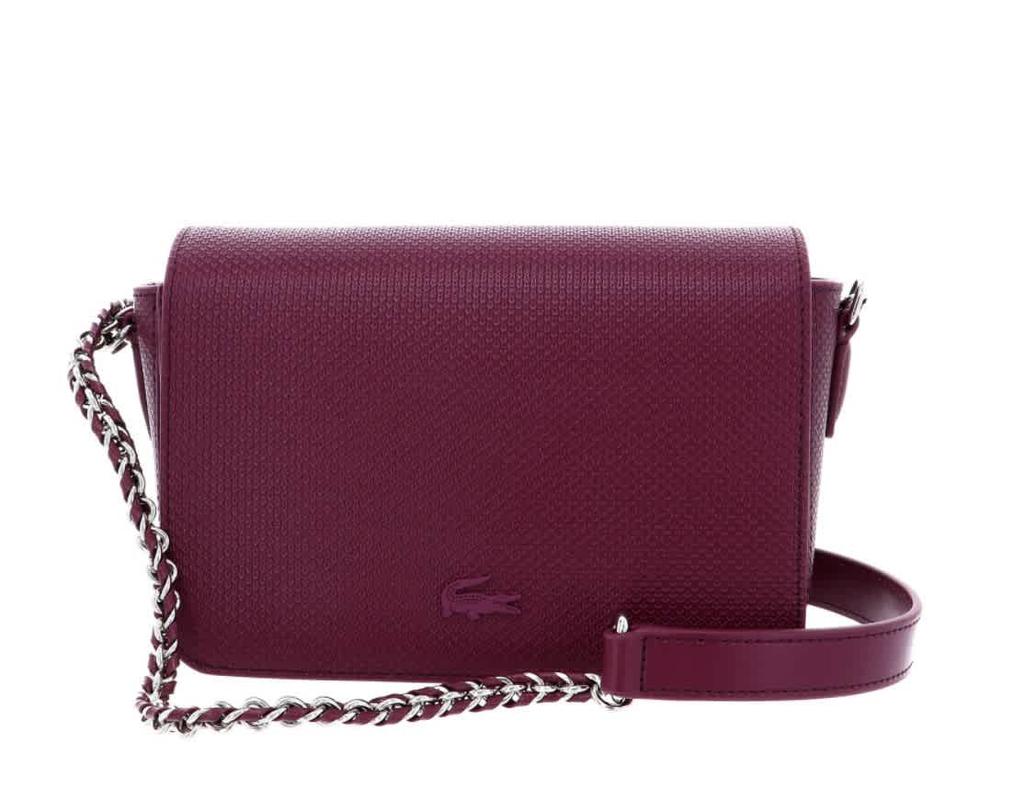 Lacoste Ladies Chantaco Chain Crossover Bag - Purple商品第1张图片规格展示