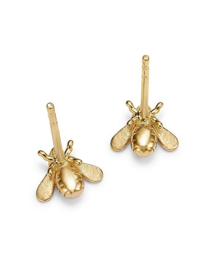 商品Moon & Meadow|14K Yellow Gold Bee Stud Earrings,价格¥1422,第4张图片详细描述