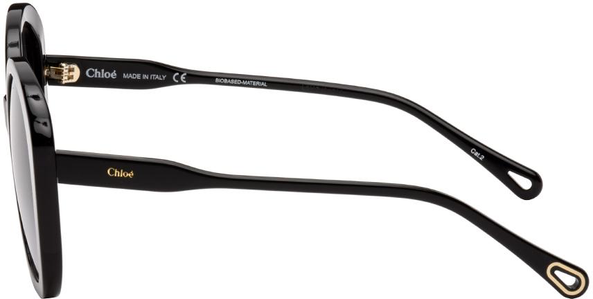 Black Round Sunglasses商品第3张图片规格展示
