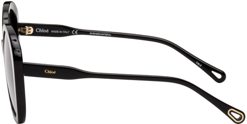 商品Chloé|Black Round Sunglasses,价格¥1052,第5张图片详细描述