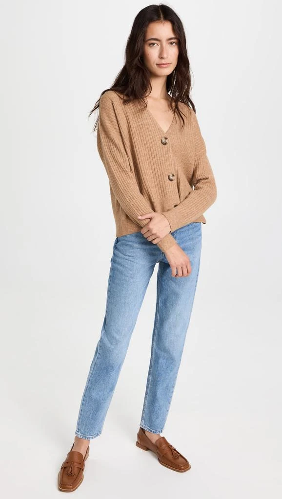 商品Madewell|Madewell Cameron 罗纹开襟针织衫,价格¥359,第5张图片详细描述