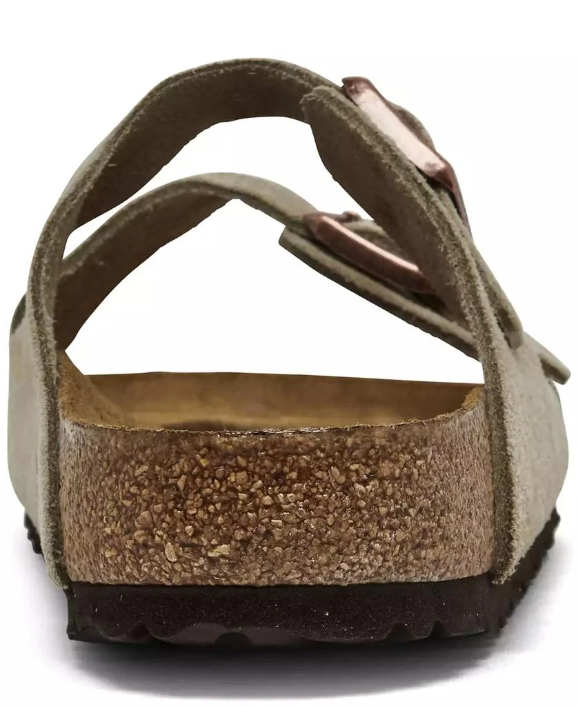 商品Birkenstock|Men's Arizona Suede Leather Soft Footbed Casual Sandals from Finish Line,价格¥1127,第4张图片详细描述