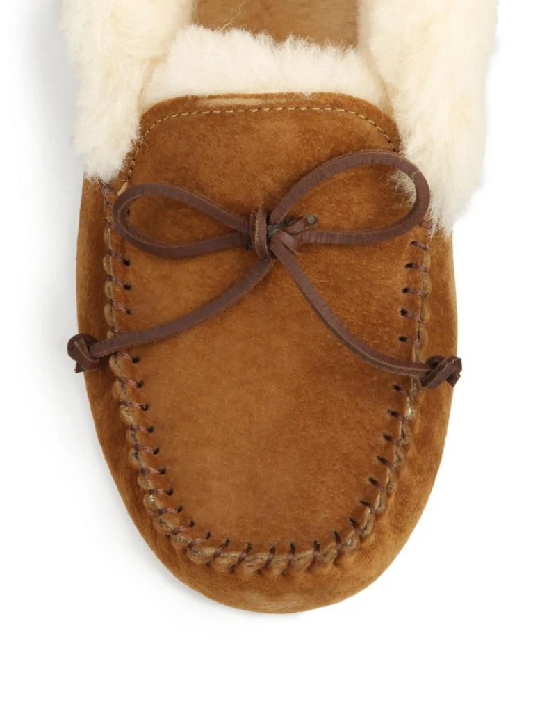 商品UGG|Alena Faux Fur-Lined Suede Slippers,价格¥450,第3张图片详细描述