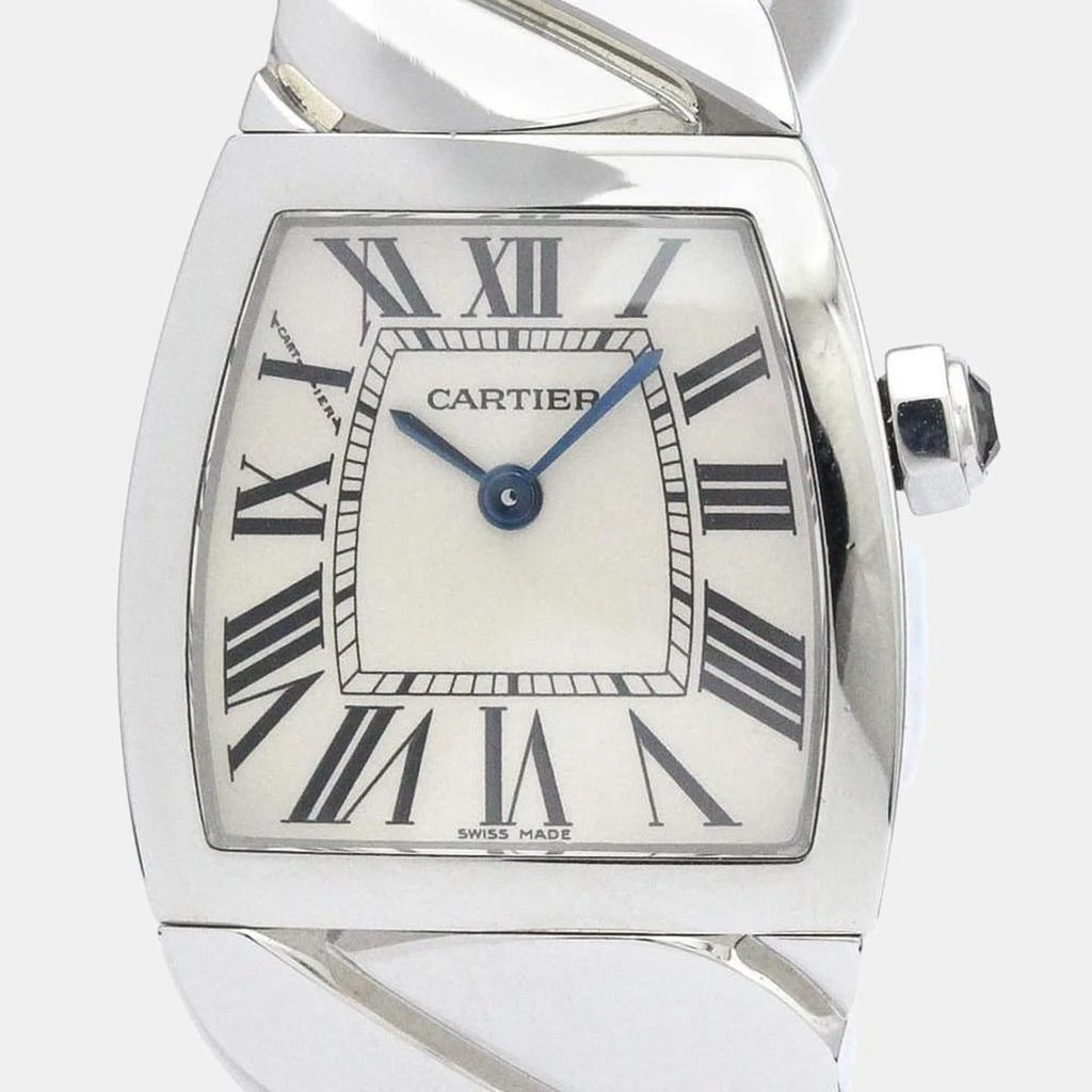 商品[二手商品] Cartier|Cartier Silver Stainless Steel La Dona W660012I Women's Wristwatch 22 mm,价格¥24377,第1张图片