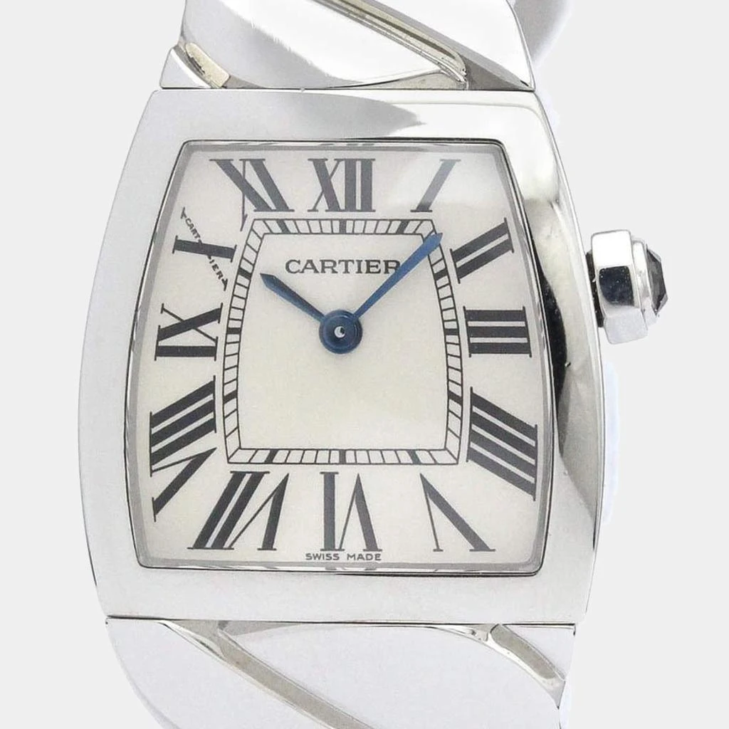 商品[二手商品] Cartier|Cartier Silver Stainless Steel La Dona W660012I Women's Wristwatch 22 mm,价格¥25301,第1张图片