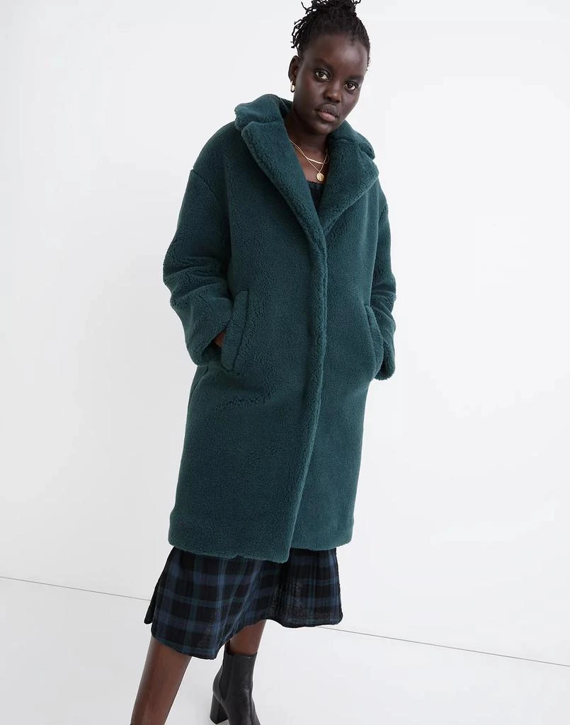 商品Madewell|(Re)sourced Sherpa Teddy Coat,价格¥793,第4张图片详细描述