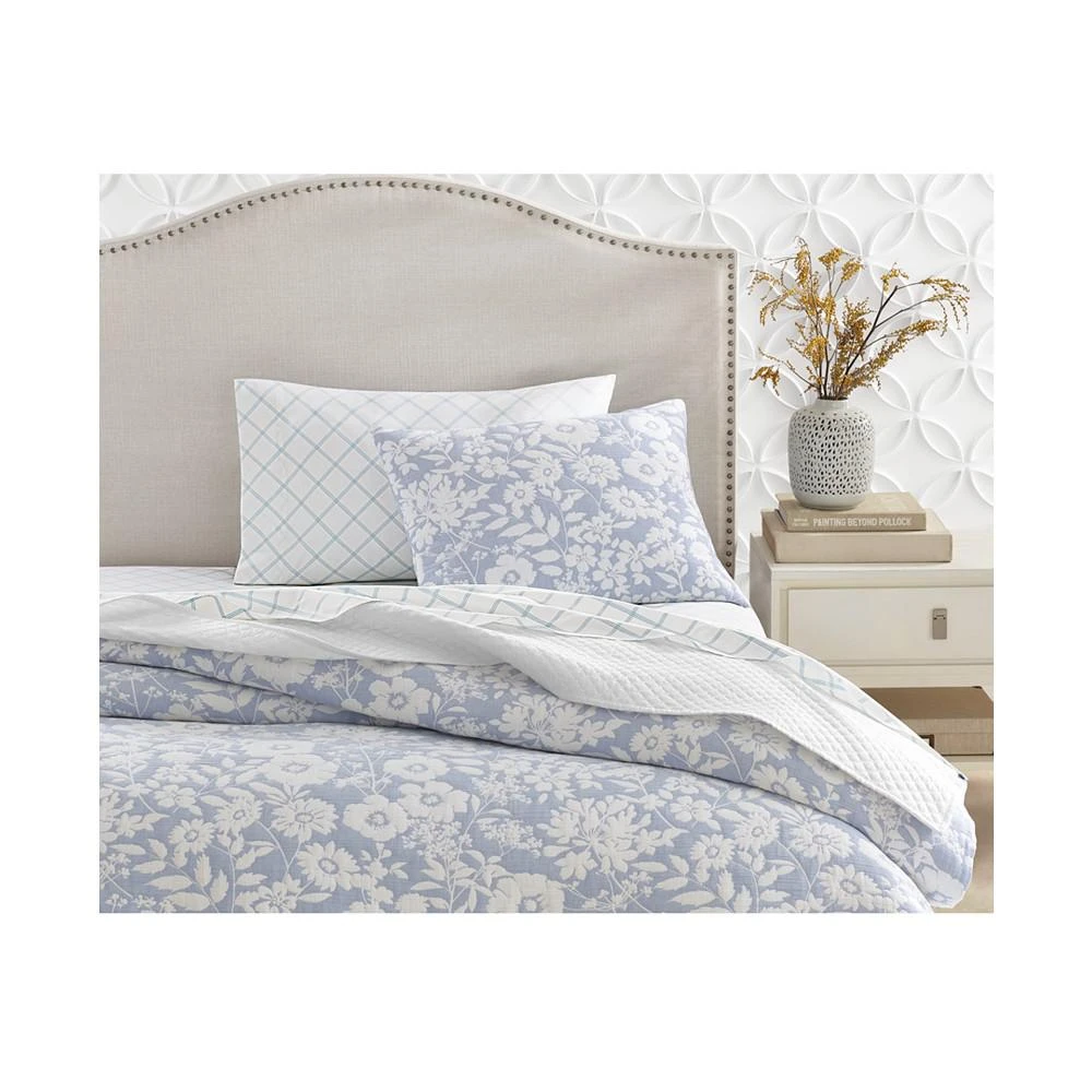 Silhouette Floral 3-Pc. Duvet Cover Set, Full/Queen, Created for Macy's 商品