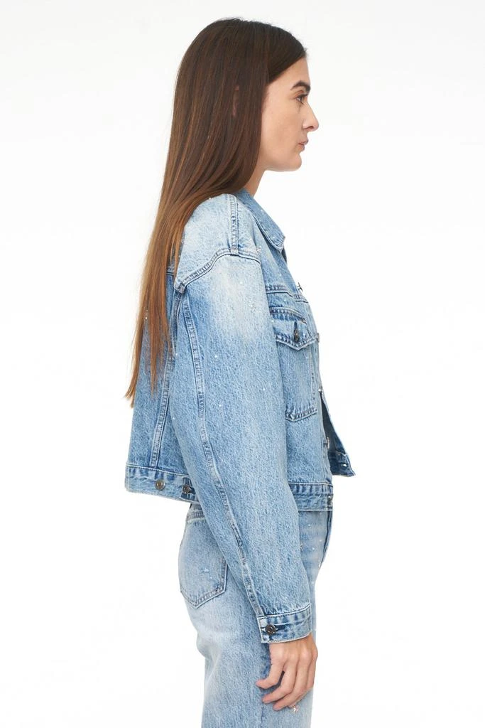 商品Pistola Denim|Shelby Oversized Trucker Jacket - City Lights,价格¥1842,第3张图片详细描述