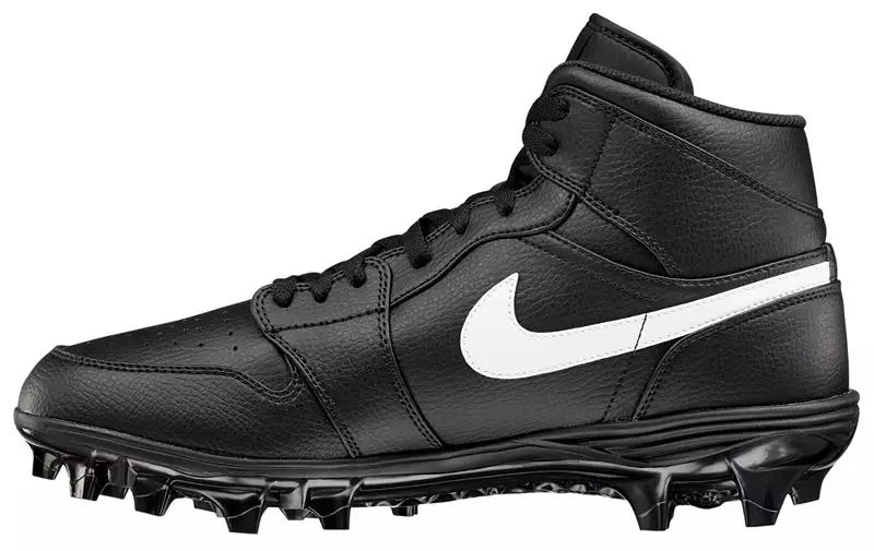 商品Jordan|Men's Jordan 1 Alpha Menace Mid Football Cleats,价格¥1236,第3张图片详细描述