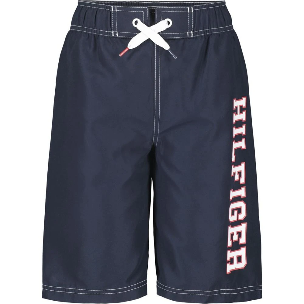 商品Tommy Hilfiger|Little Boys Solid Board Shorts,价格¥63,第1张图片