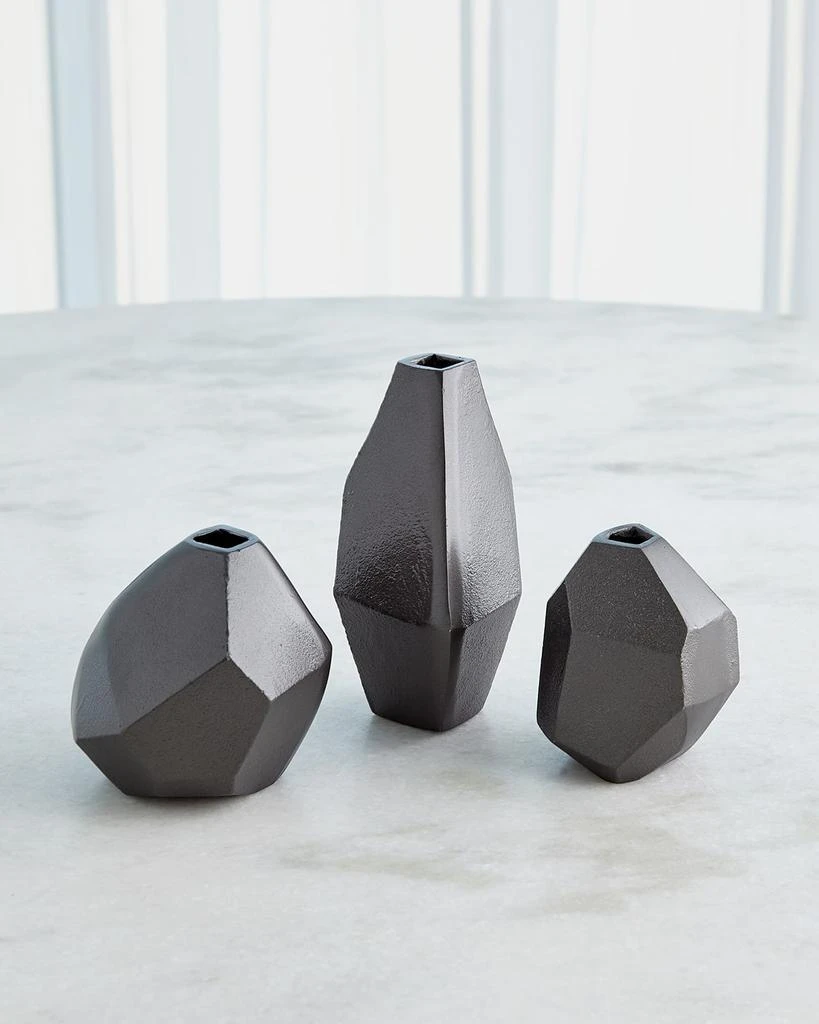 商品Global Views|Geo Vases, Set of 3,价格¥917,第1张图片