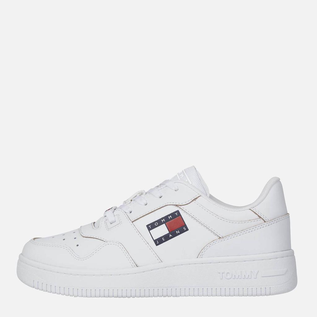 Tommy Jeans Men's Tech Basket Trainers - White商品第1张图片规格展示