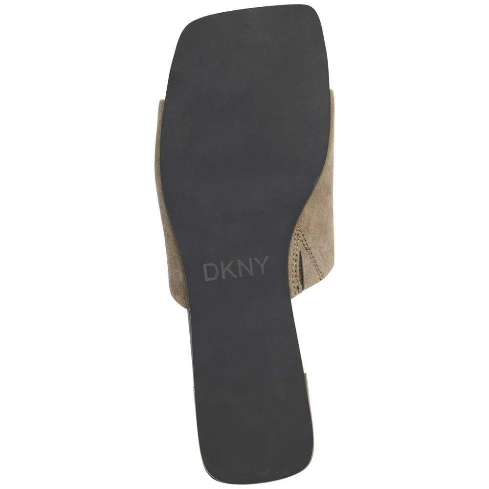 商品DKNY|Women's Andra Square-Toe Slip-On Slide Sandals,价格¥483,第5张图片详细描述