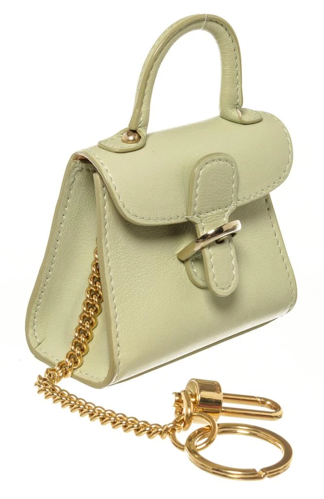 商品[二手商品] DELVAUX|Delvaux Green Brillant Leather Bag Charm,价格¥6283,第2张图片详细描述
