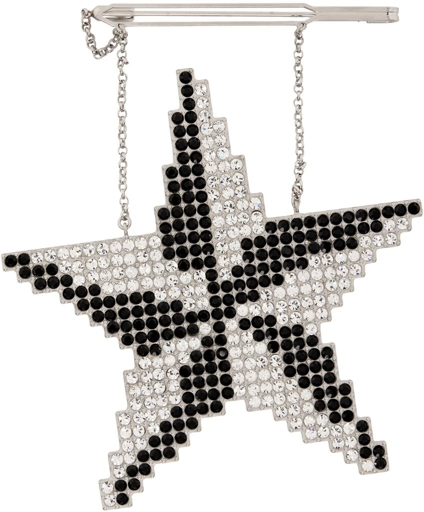 商品MAISON MARGIELA|Silver Graphic Pin,价格¥2903,第1张图片