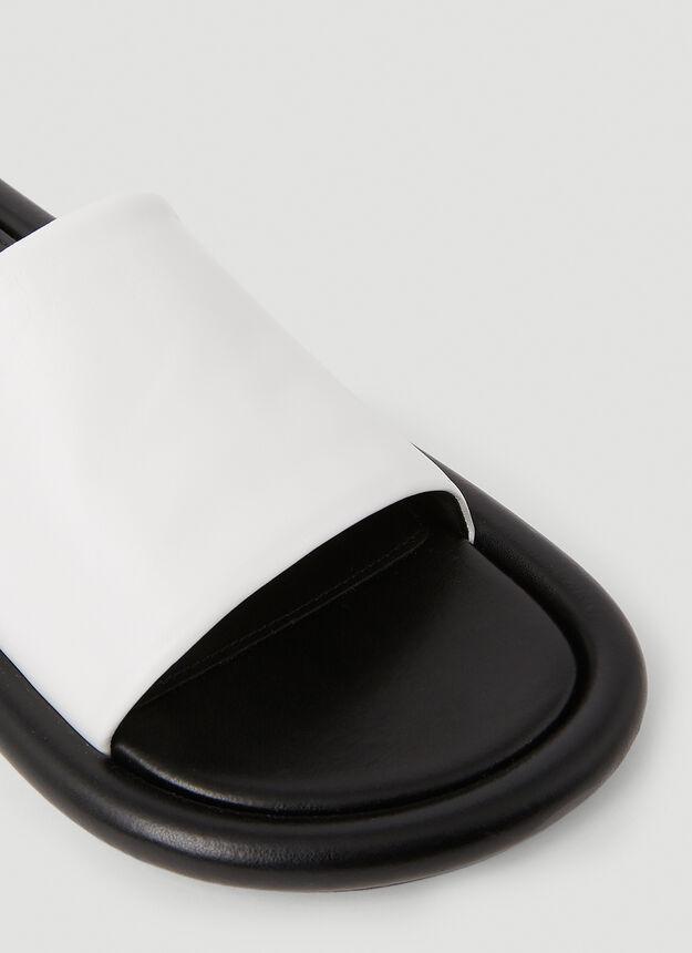 商品JW Anderson|Bumper Flat Sandals in White,价格¥2002,第7张图片详细描述