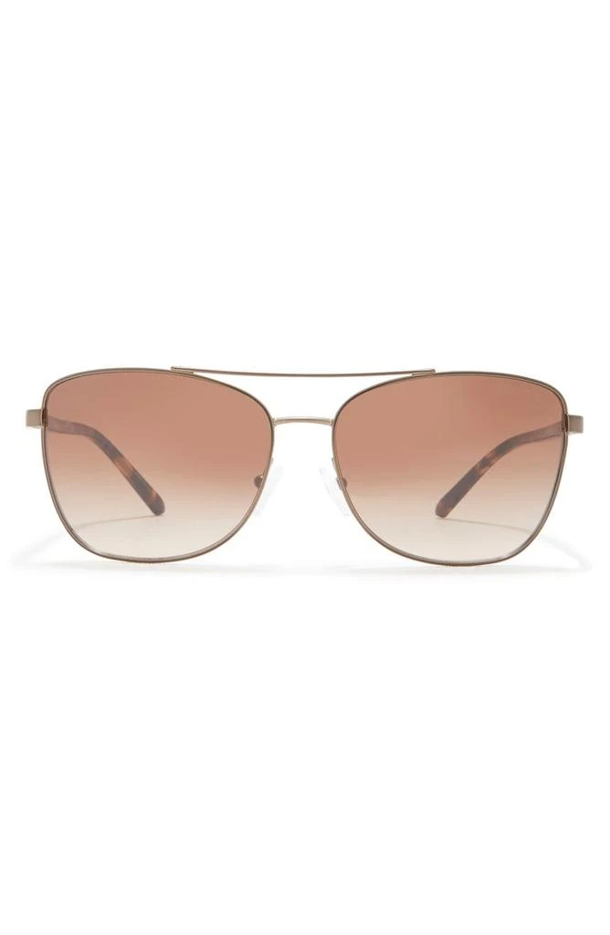 商品Michael Kors|59mm Pilot Sunglasses,价格¥413,第1张图片