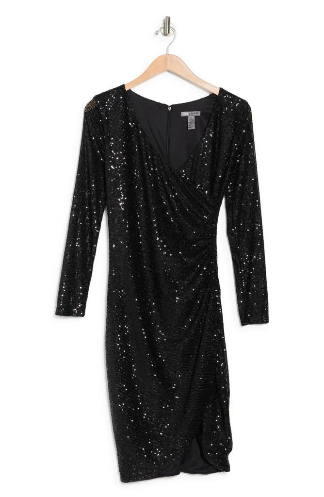 商品Love by Design|Frances Sequin V-Neck Dress,价格¥337,第3张图片详细描述