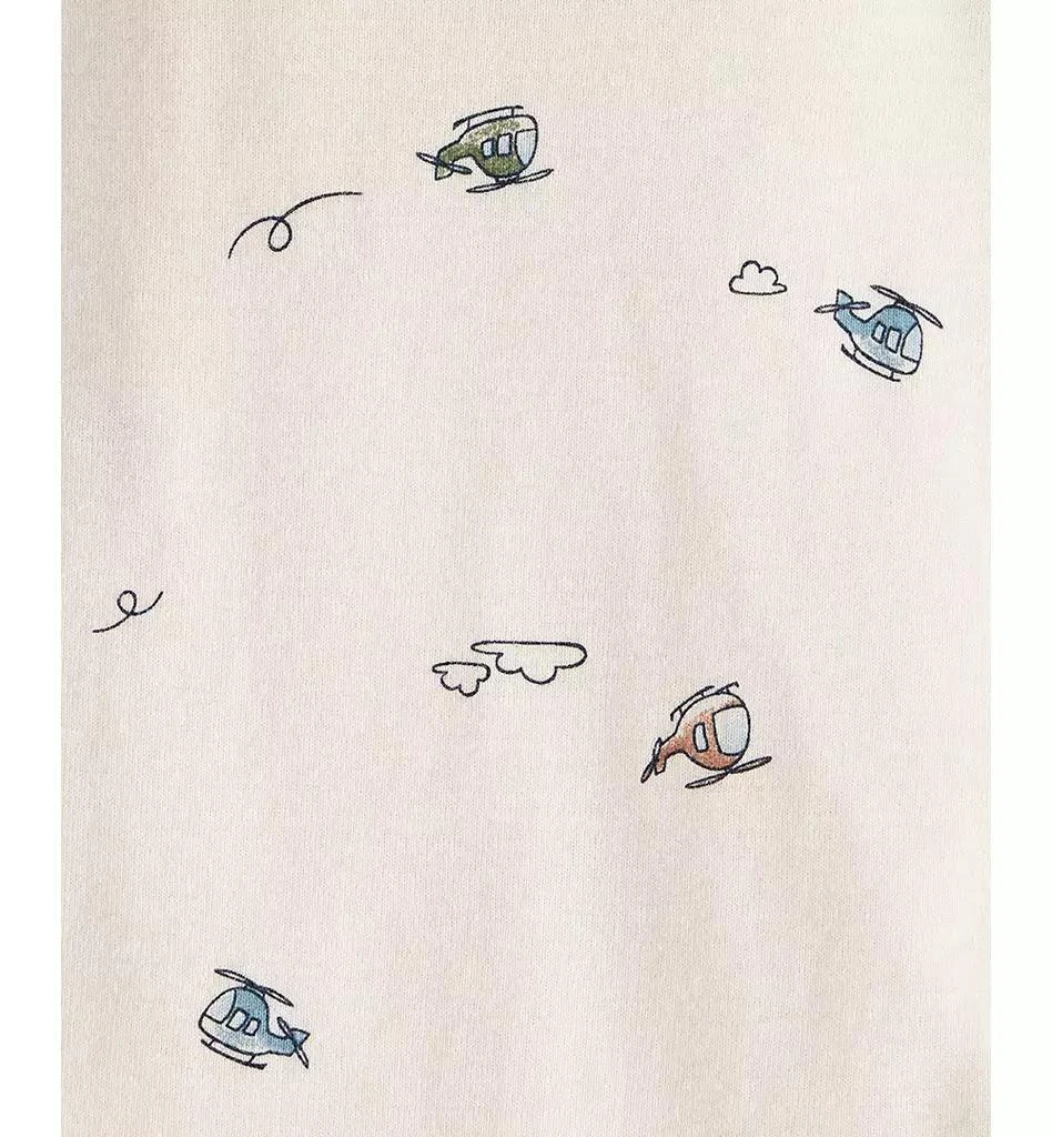 商品Carter's|Baby Boys Construction-Print Long-Sleeve Bodysuits, 4 Pack,价格¥221,第4张图片详细描述