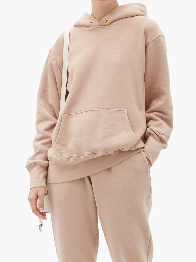 商品Les Tien|Brushed-back cotton hoodie,价格¥825,第4张图片详细描述